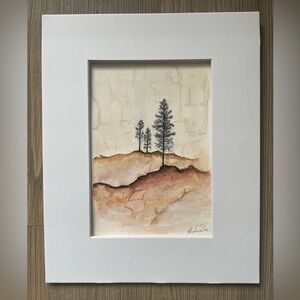 Landscape | Watercolor and Ink